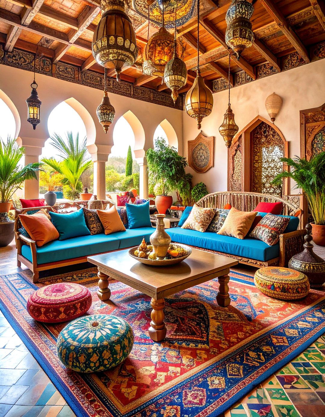 Moroccan Desert Oasis - 25 Birthday Decoration Ideas