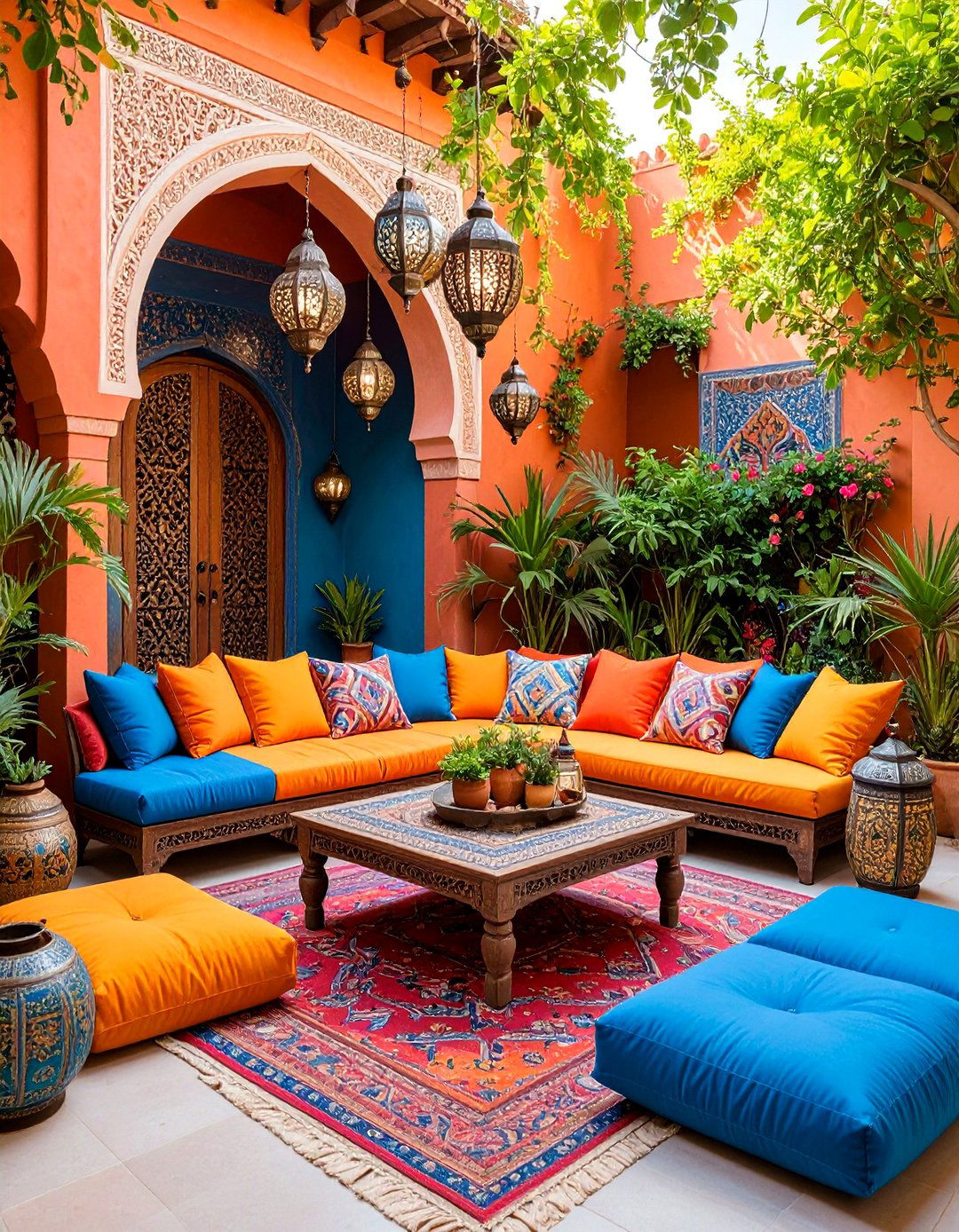Moroccan Inspired Outdoor Bedroom - 25 Outdoor Bedroom Ideas