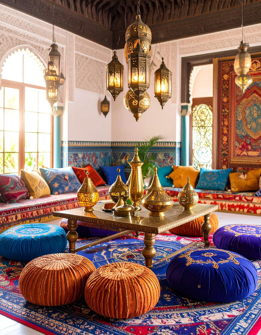 Moroccan Palace Content Sanctuary - 25 Content Creator Room Ideas