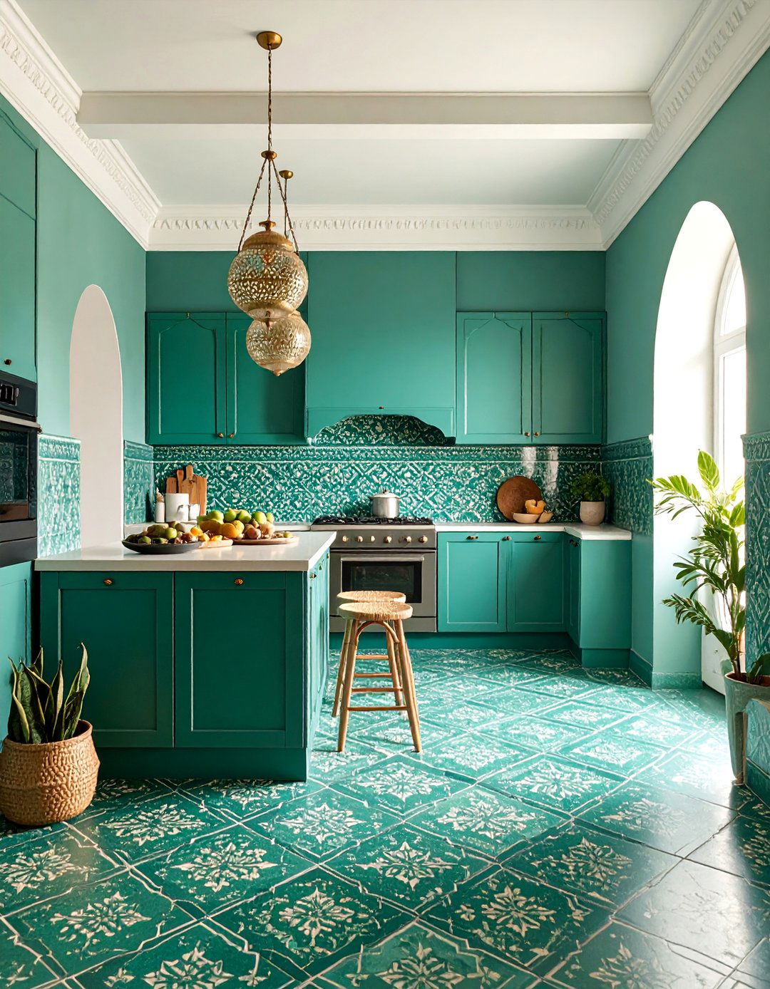 Moroccan Zellige Handmade Tiles - 25 Kitchen Splashback Ideas
