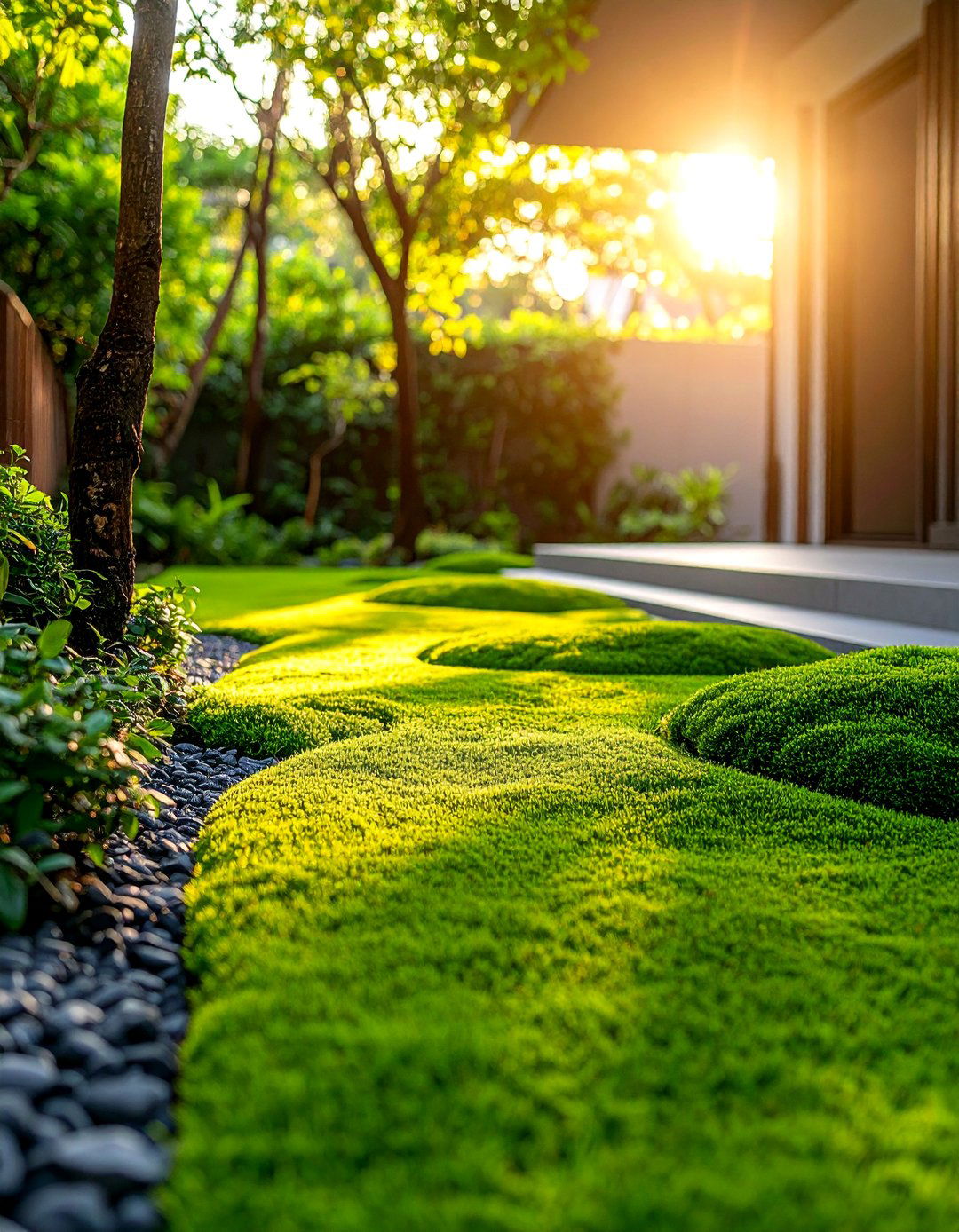 Moss Carpet Lawn Alternative Garden - 25 Moss Garden Ideas