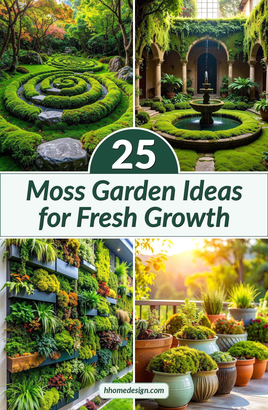 25 Moss Garden Ideas for Fresh Growth
