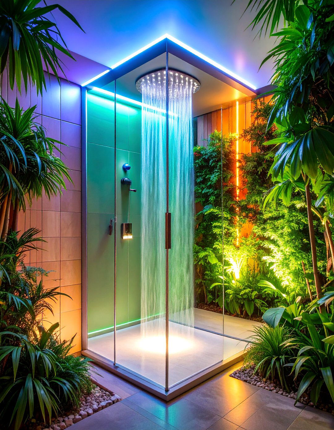Motion Activated Shower Entry Lighting - 25 Shower Lighting Ideas