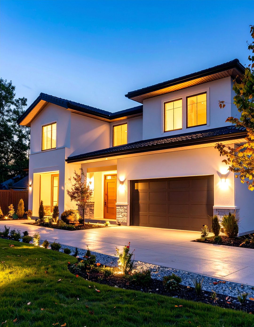 Motion Sensor Security Flood Lights with Smart Technology - 25 Outdoor Lighting Ideas