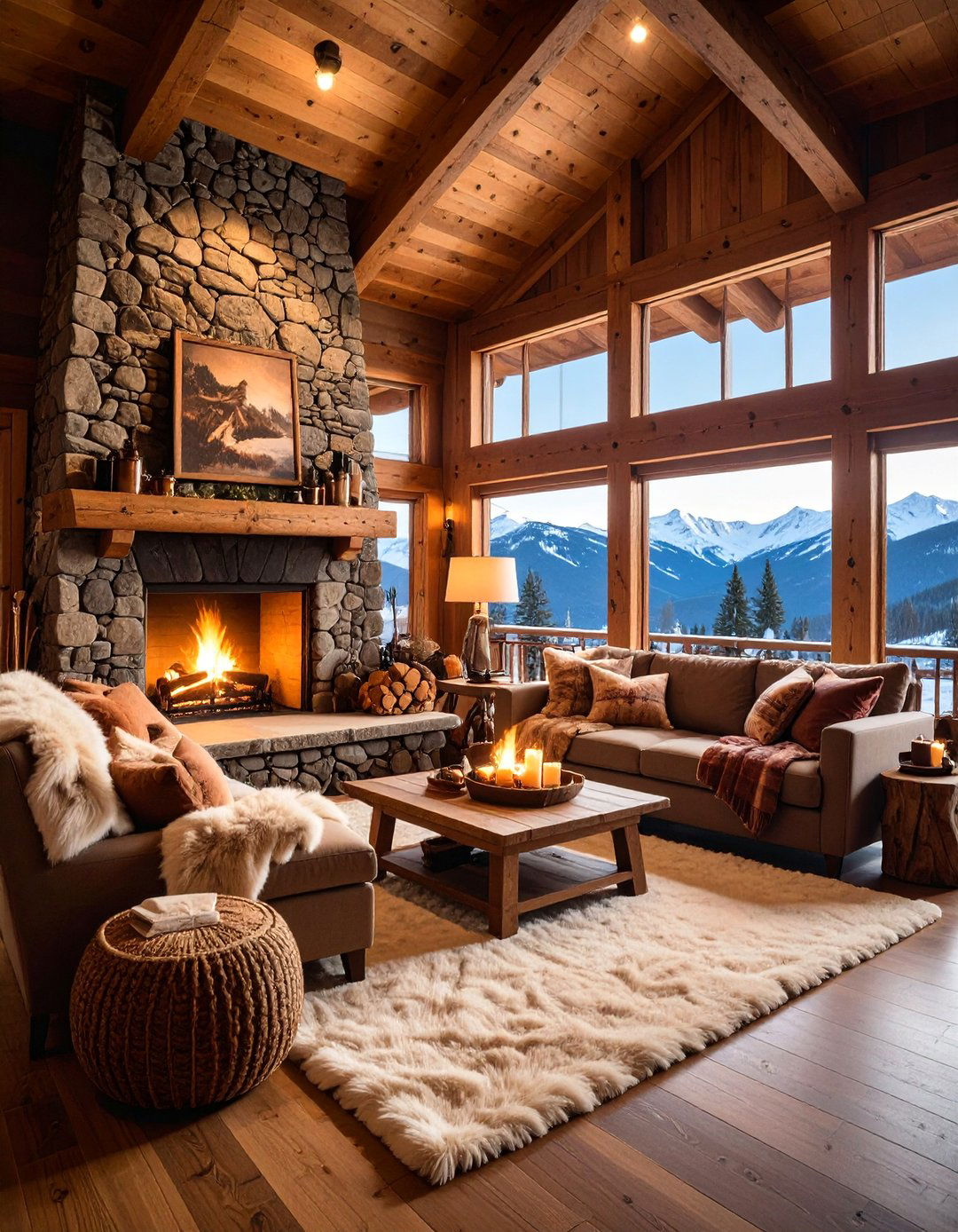 Mountain Lodge Ski Cabin Trophy Room - 25 Hunting Trophy Room Ideas