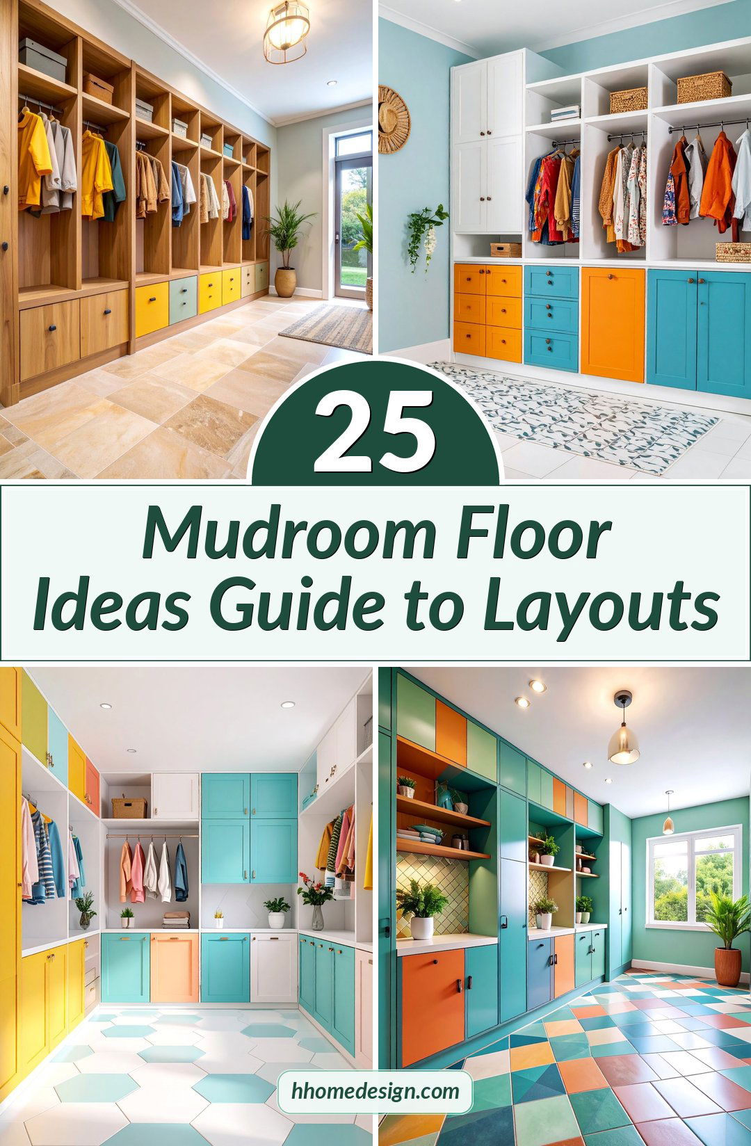 25 Mudroom Floor Ideas Guide to Layouts