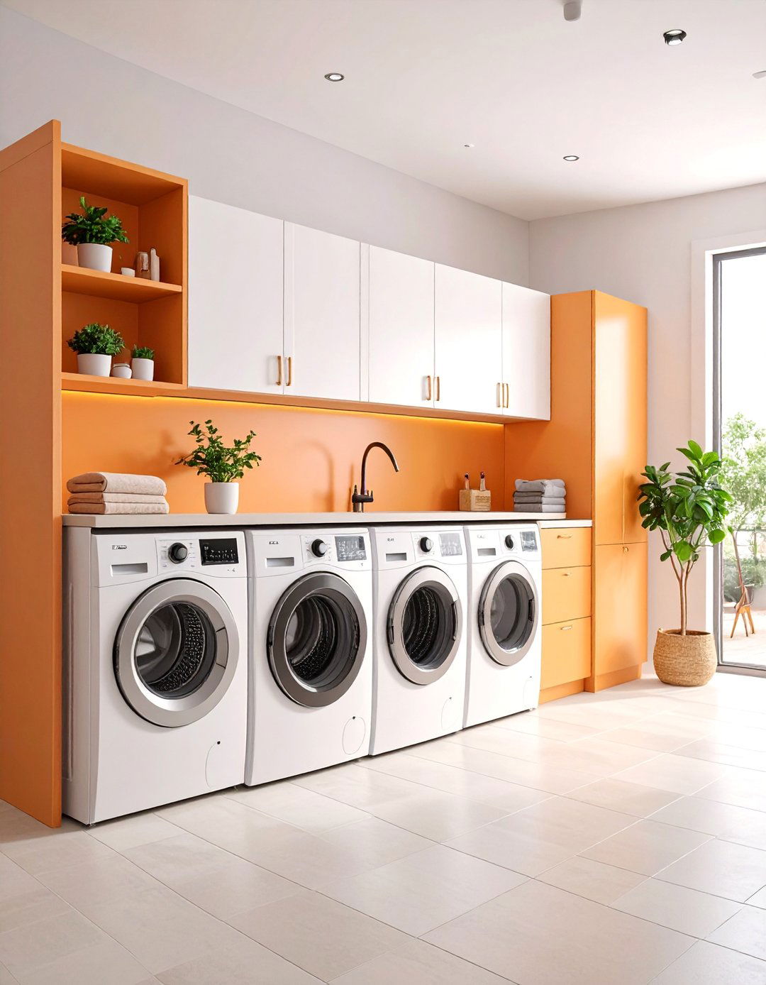 Mudroom Laundry Room with Multi Generational Accessibility - 25 Mudroom Laundry Room Ideas