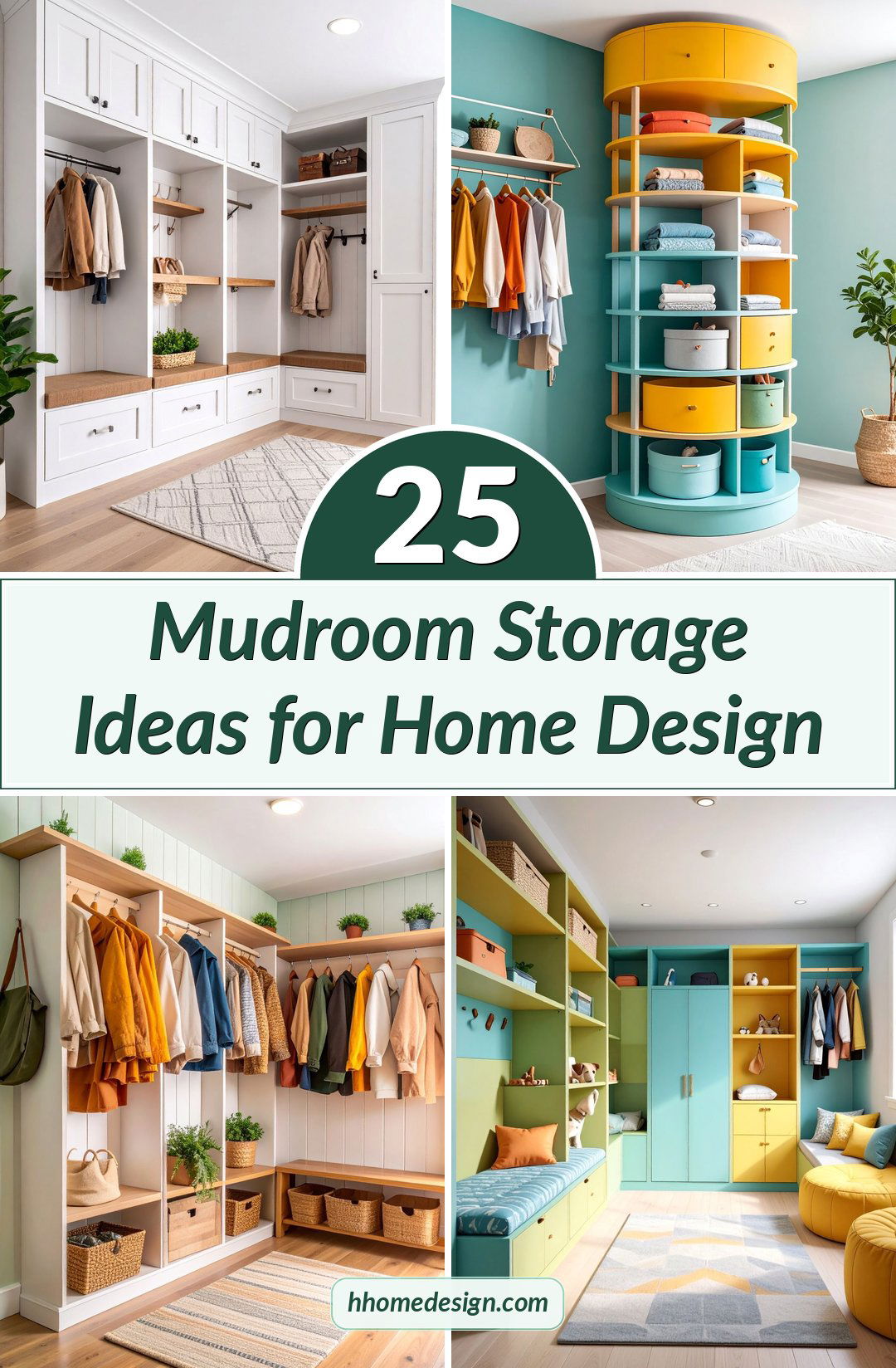 25 Mudroom Storage Ideas for Home Design