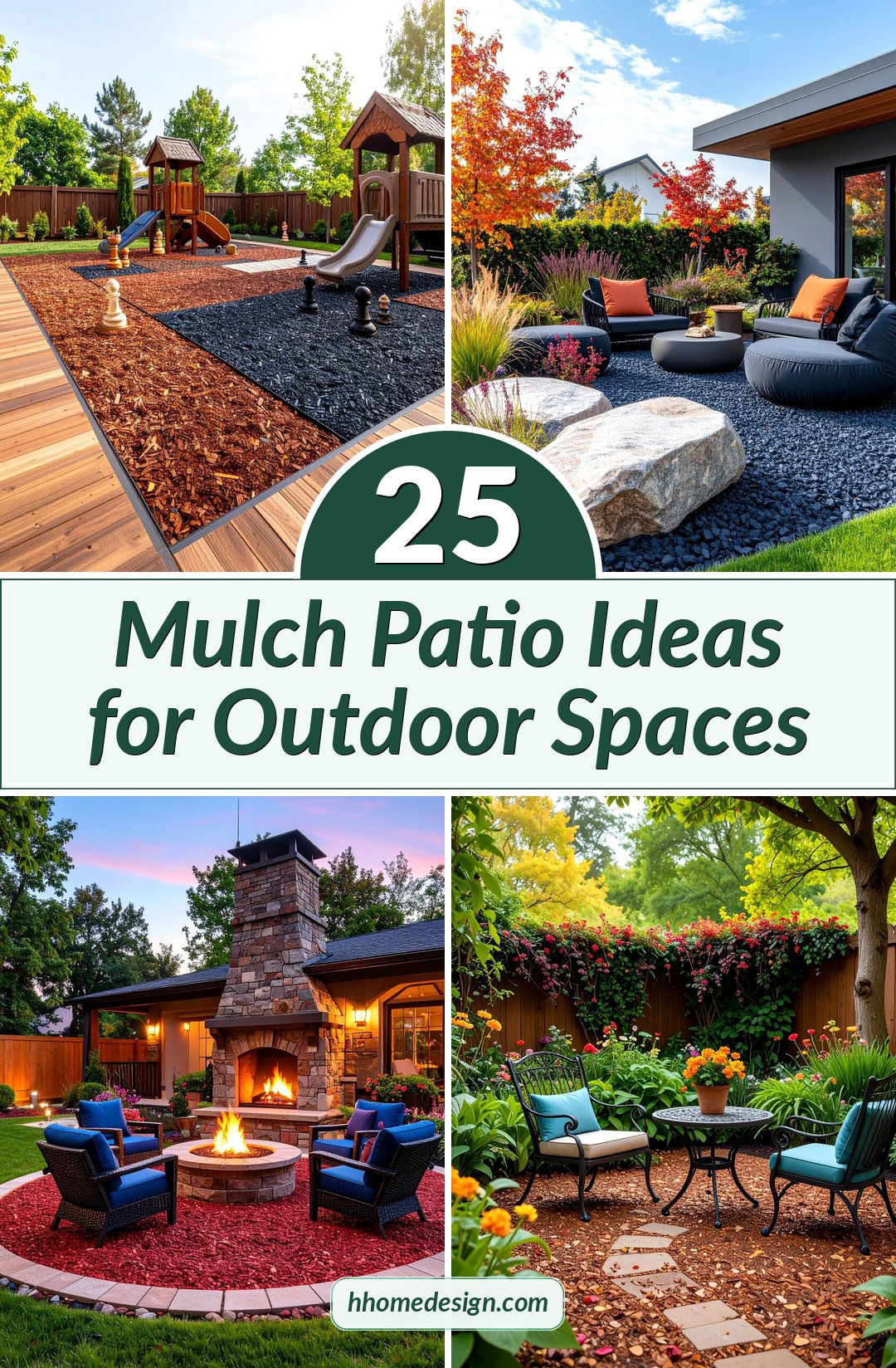 25 Mulch Patio Ideas for Outdoor Spaces