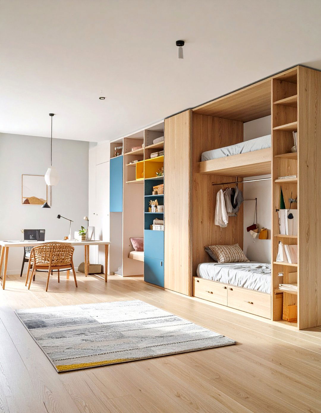Multi Functional Box Room with Transformable Furniture and Flexible Zones - 25 Box Room Ideas
