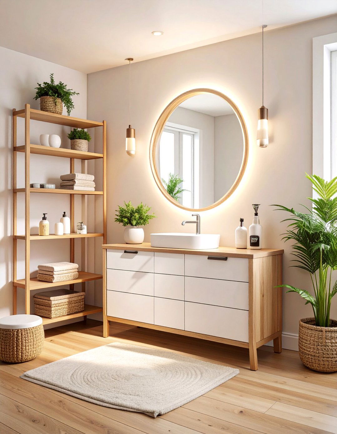 Multi Functional Dorm Bathroom Vanity Station - 25 Dorm Bathroom Ideas