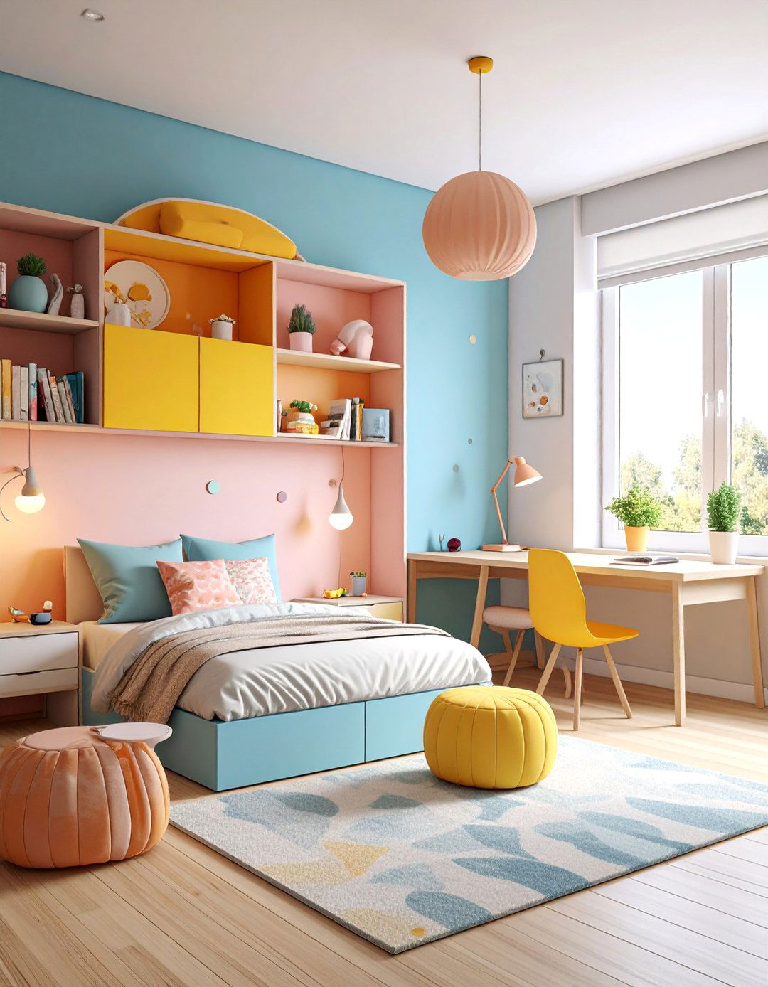 Multi Functional Teen Bedroom - 25 Teen Bedroom Ideas