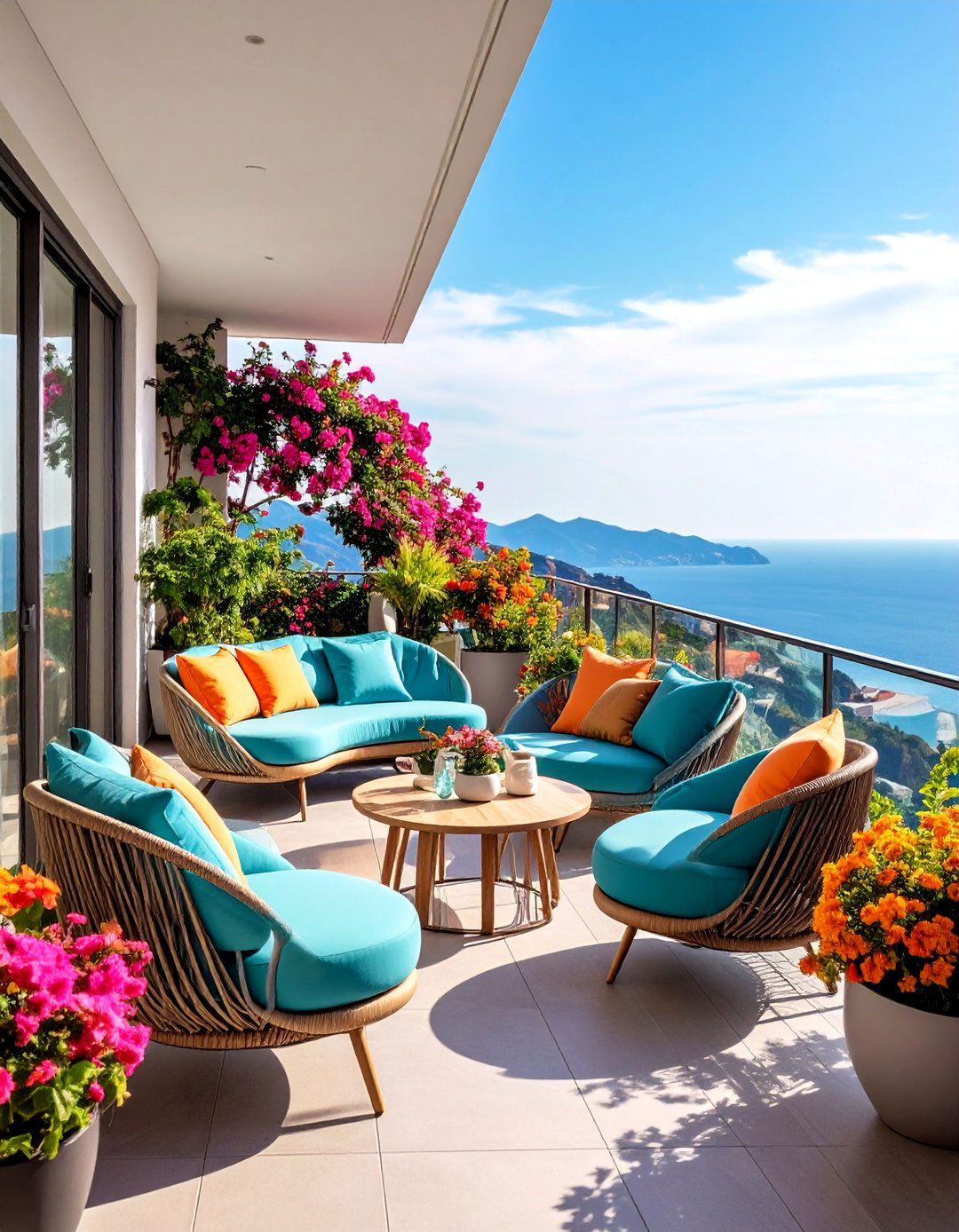 Multi Functional Transformer Space - 25 Penthouse Balcony Ideas