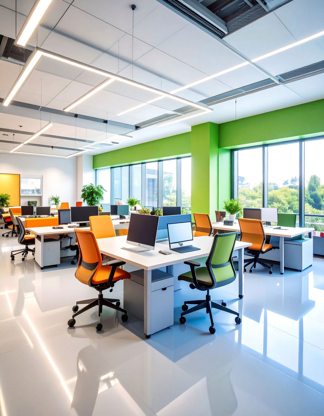Multi Generational Inclusive Workspace - 25 Office Interior Design Ideas