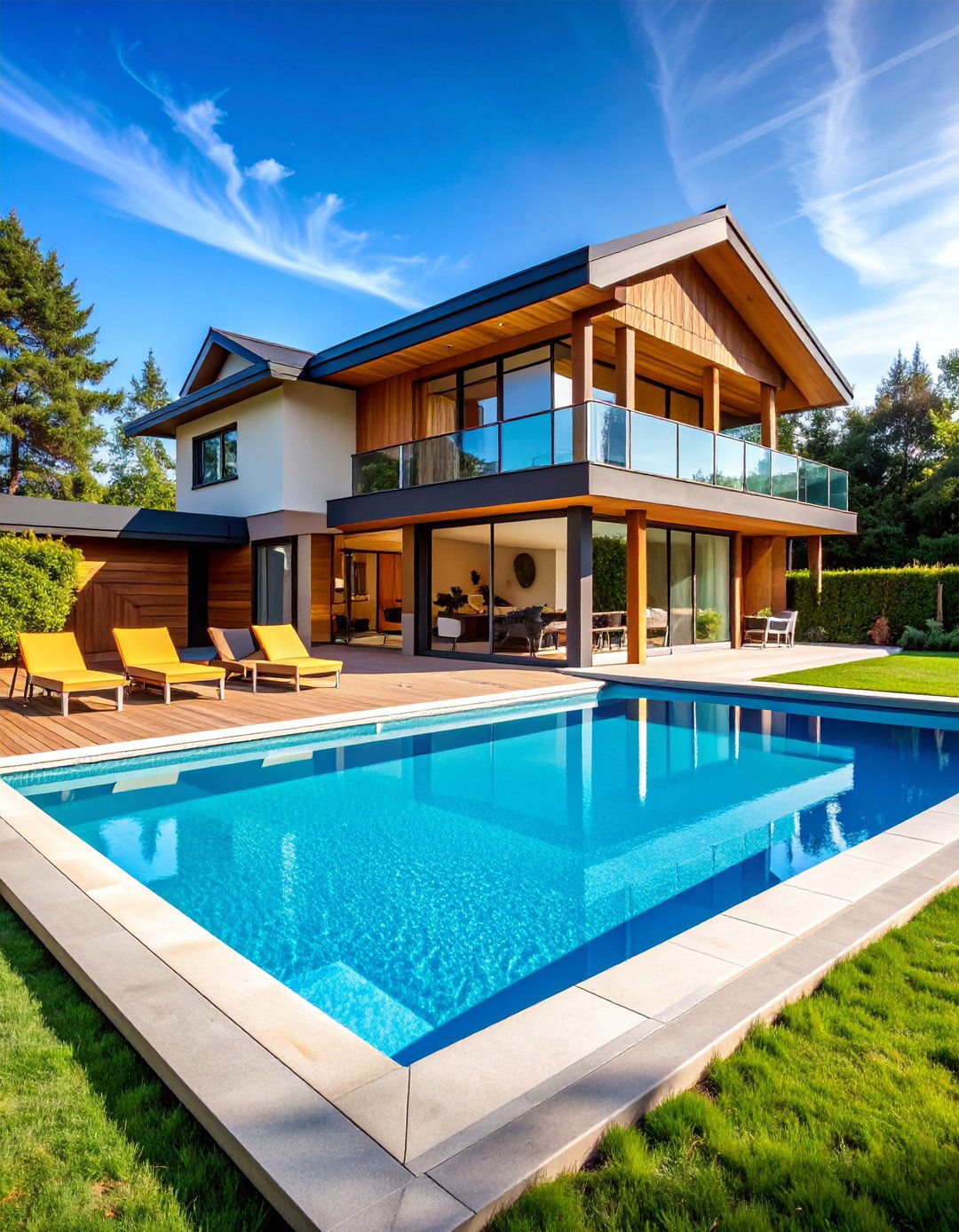 Multi Generational Pool House with Flexible Spaces - 25 Pool House Ideas