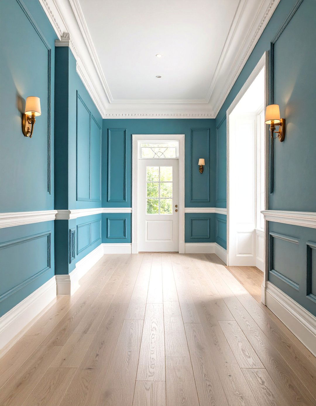 Multi Level Baseboard and Quarter Round System - 25 Wall Molding Ideas