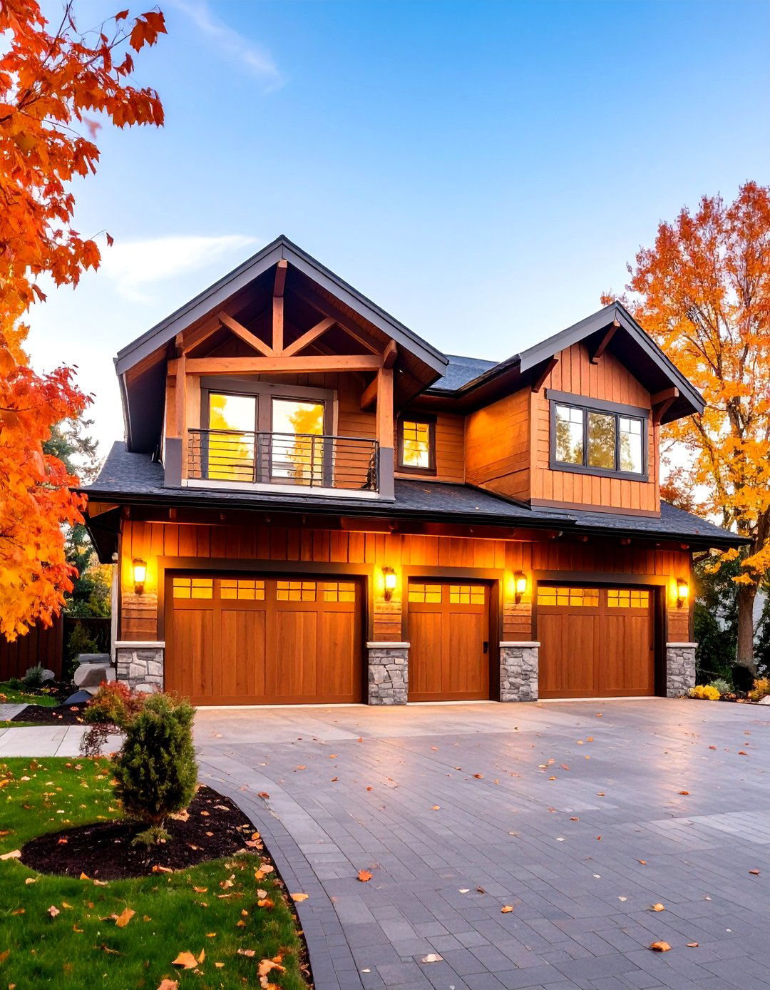 Multi Level Detached Garage with Apartment - 25 Detached Garage Ideas