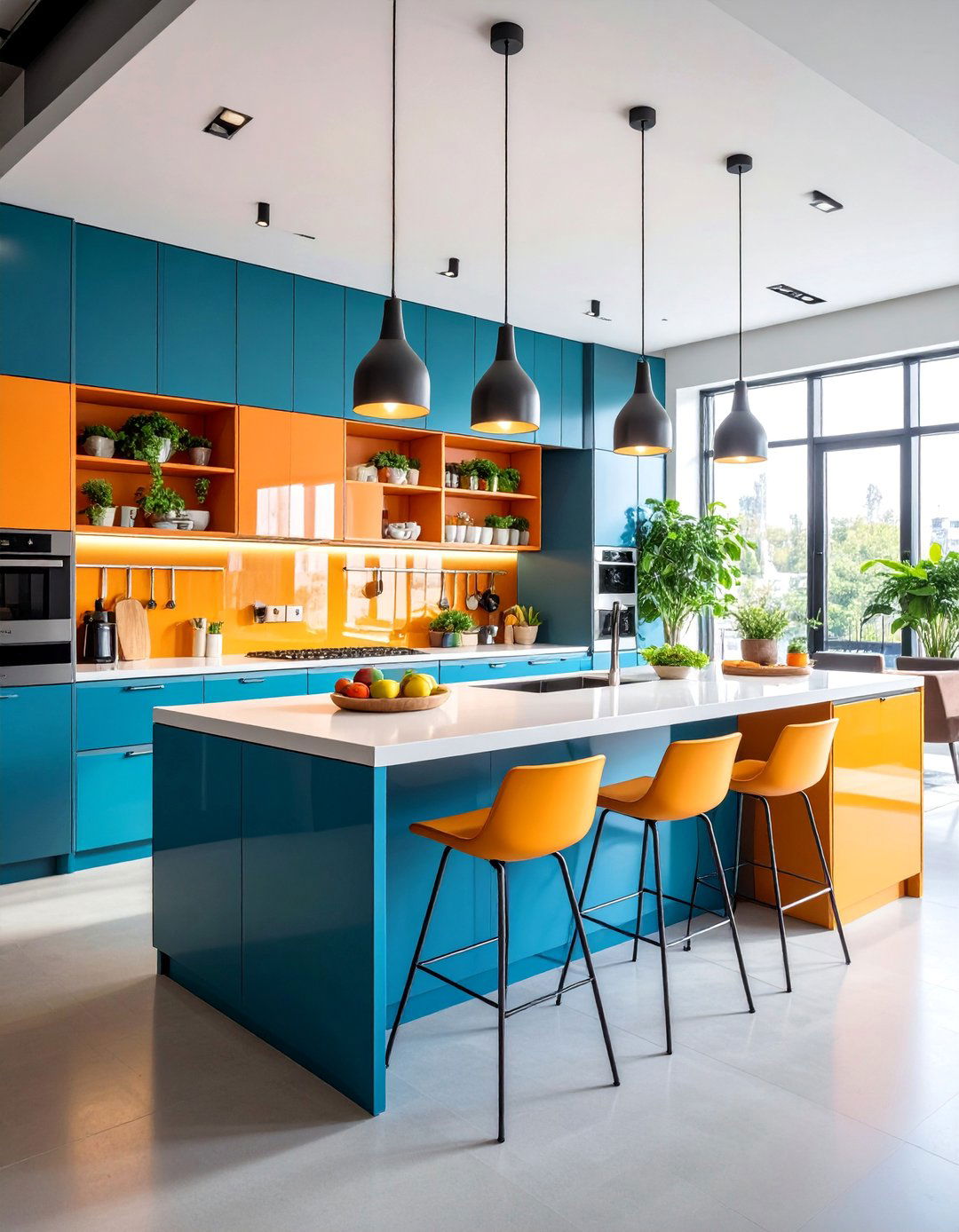 Multi Level Kitchen Island Workstation - 25 Office Kitchen Ideas