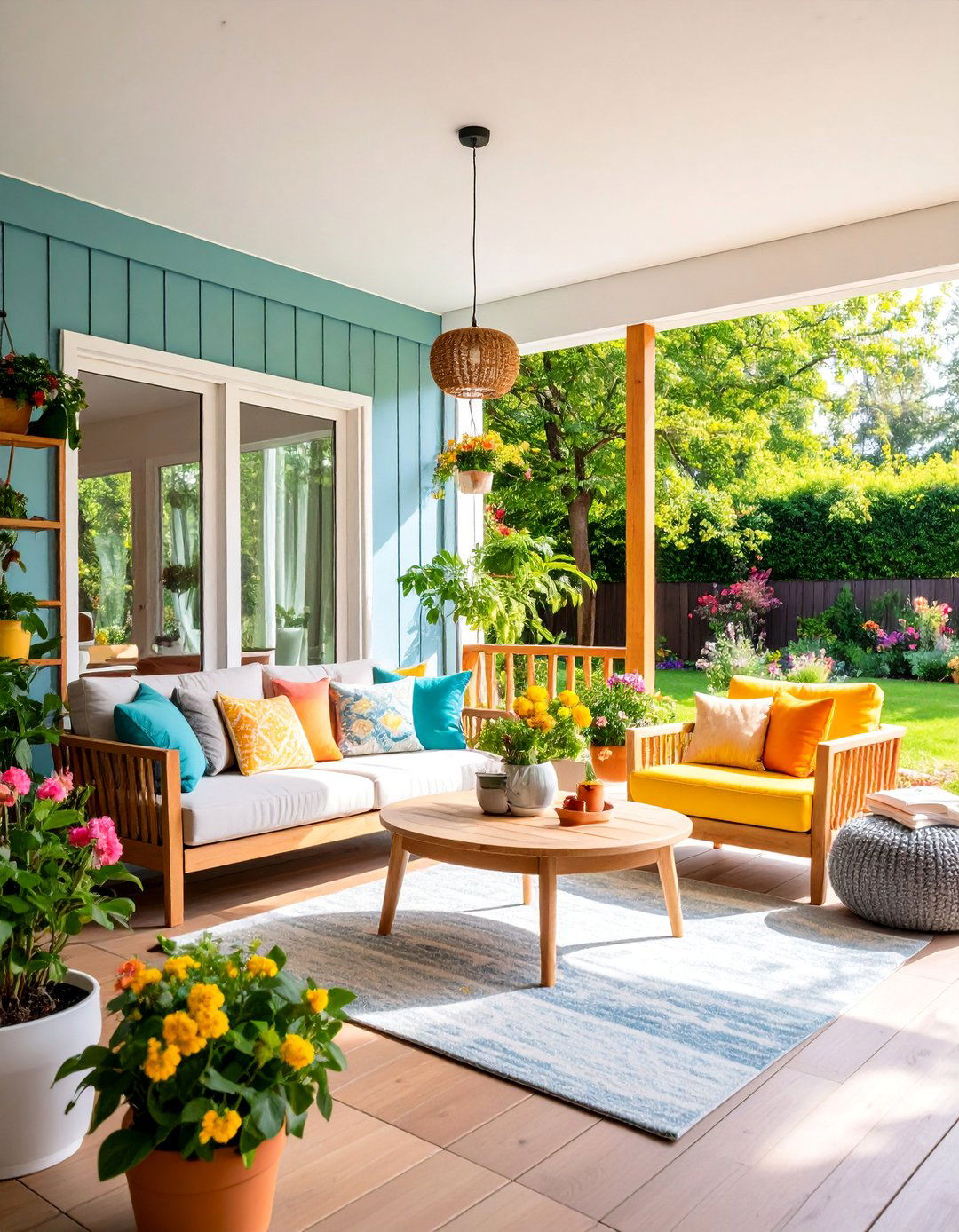 Multi Purpose Enclosed Porch with Flexible Design - 25 Enclosed Porch Ideas