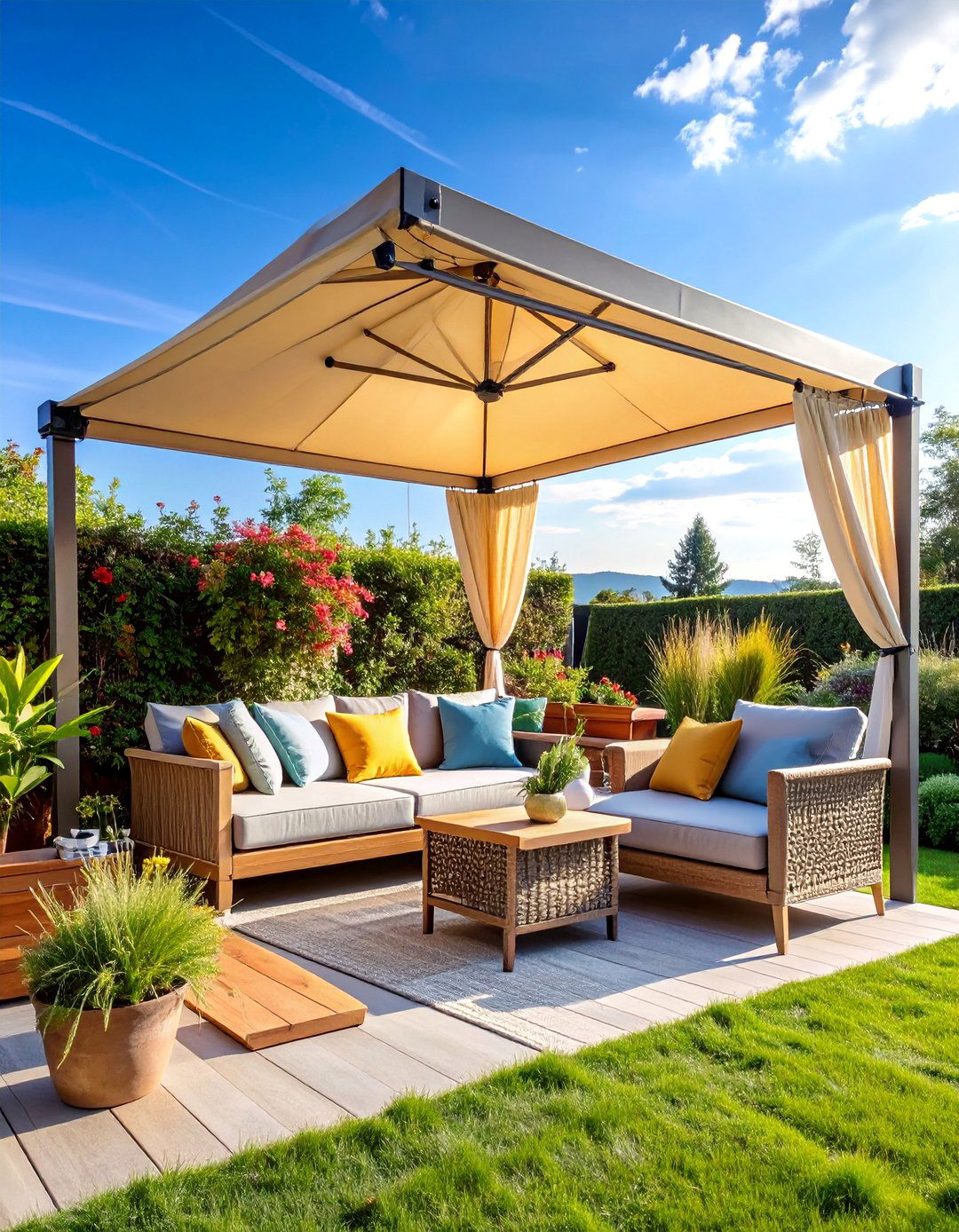Multi Season Weather Garden Nook - 25 Garden Nook Ideas