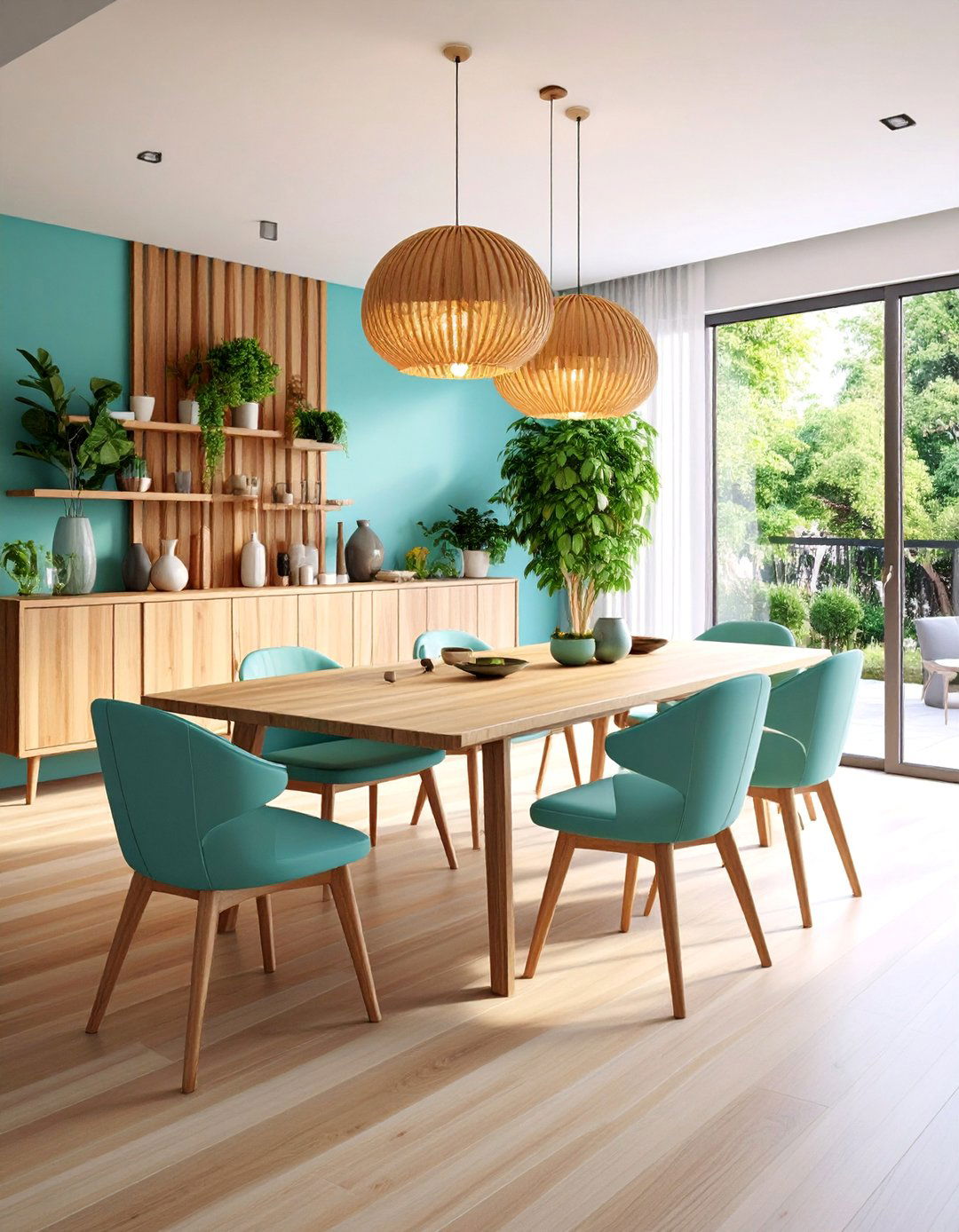 Multi Width Slat Wall for Dynamic Texture - 25 Wood Slat Accent Wall Ideas