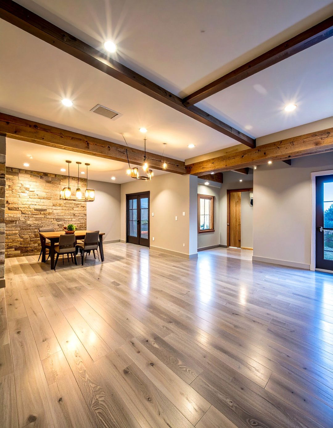 Multi Zone Basement Lighting with Scene Controls - 25 Basement Lighting Ideas
