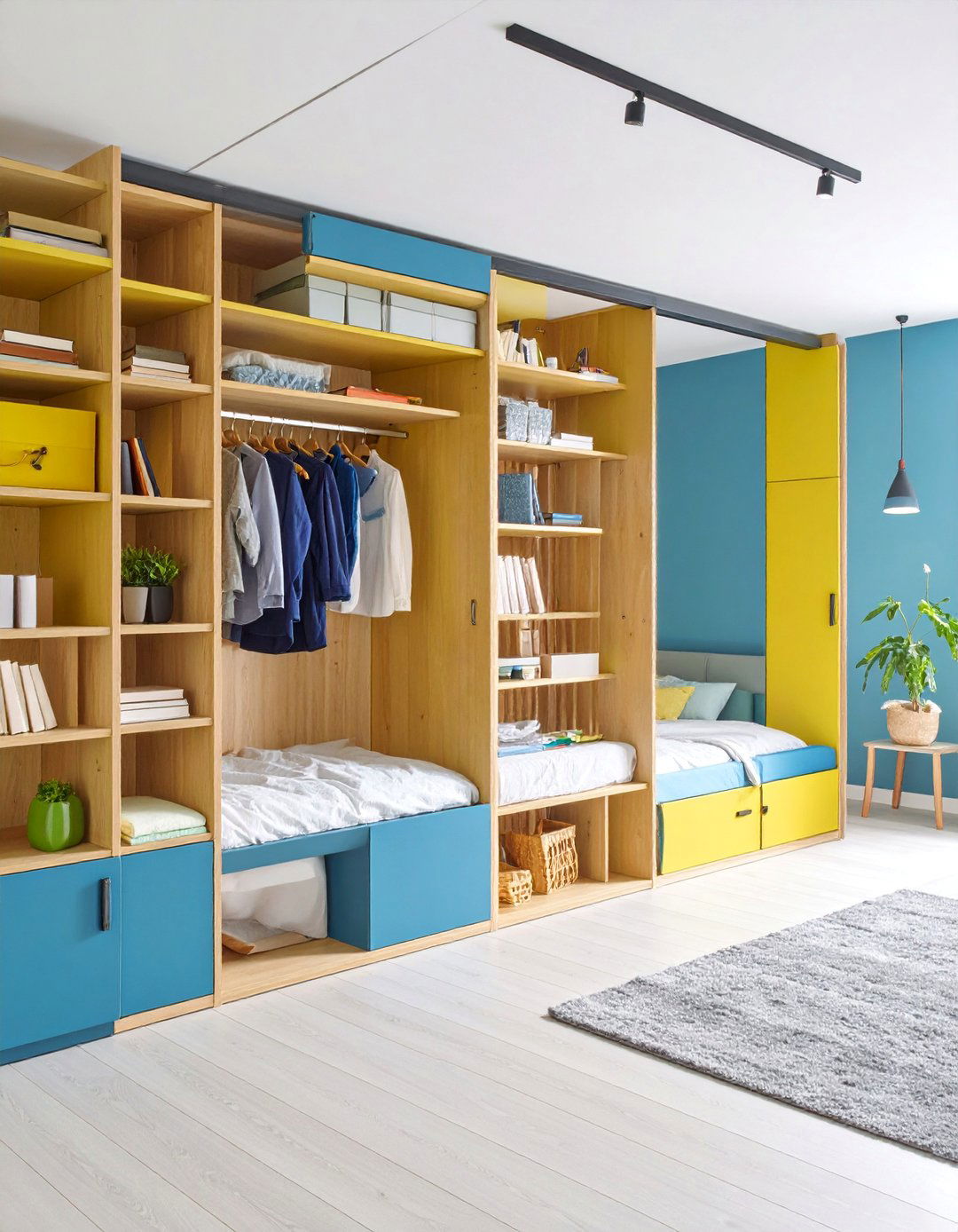 Multifunctional Room Divider Office - 25 Bedroom Office Ideas