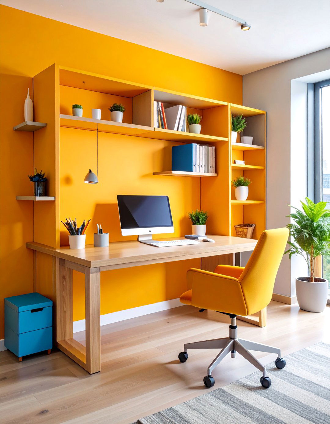Murphy Desk Office for Ultra Small Spaces - 25 Small Office Ideas