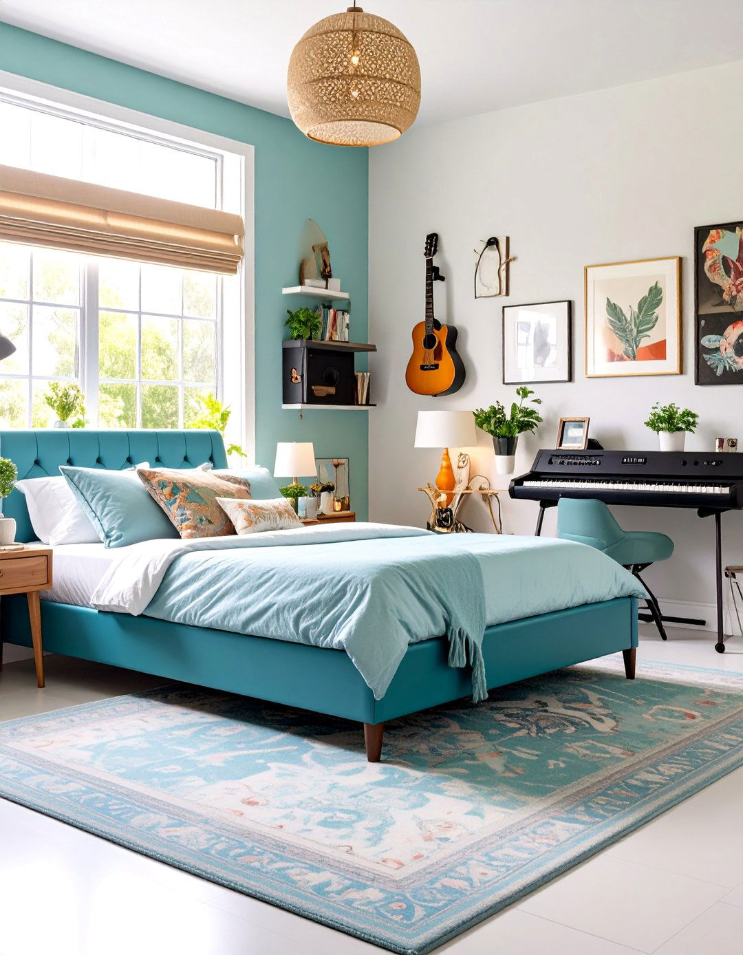 Music Lovers Teen Bedroom - 25 Teen Bedroom Ideas