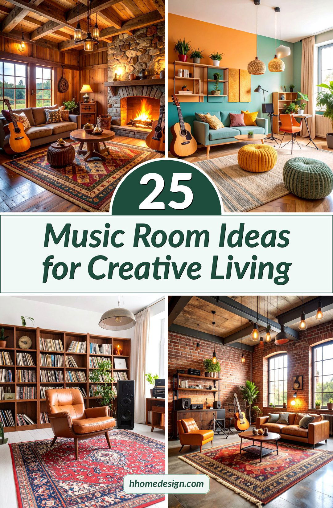 25 Music Room Ideas for Creative Living