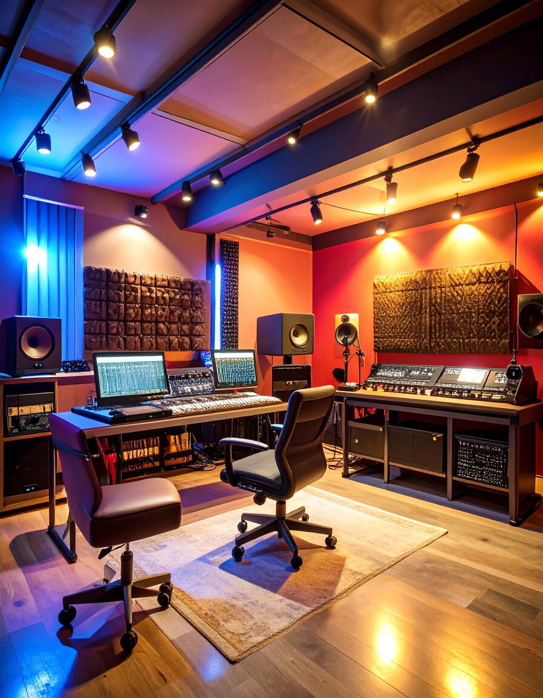 Music Room Recording Studio - 25 basement decorating ideas