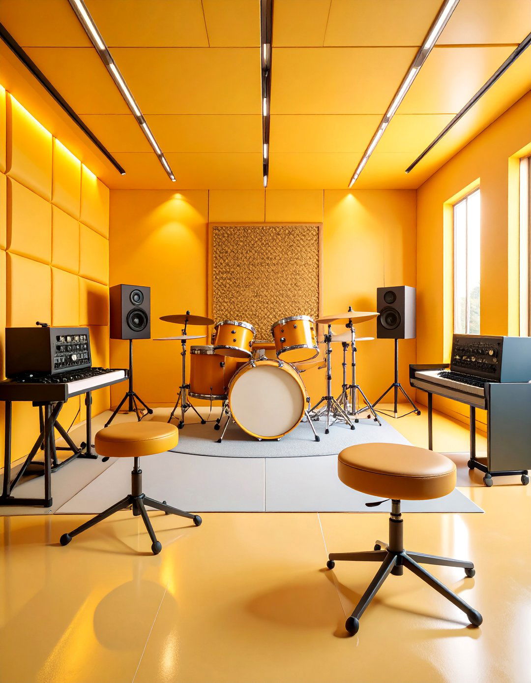 Music Studio Creative Hub - 25 Teen Hangout Room Ideas
