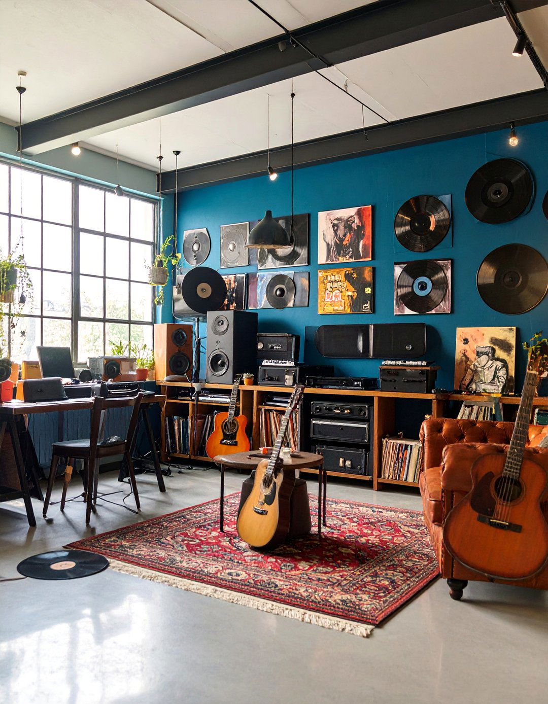 Music Themed Garage Game Room - 25 Garage Game Room Ideas