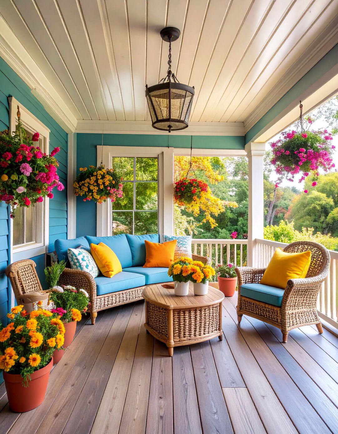 Narrow Beadboard Vinyl Ceiling - 25 Vinyl Porch Ceiling Ideas