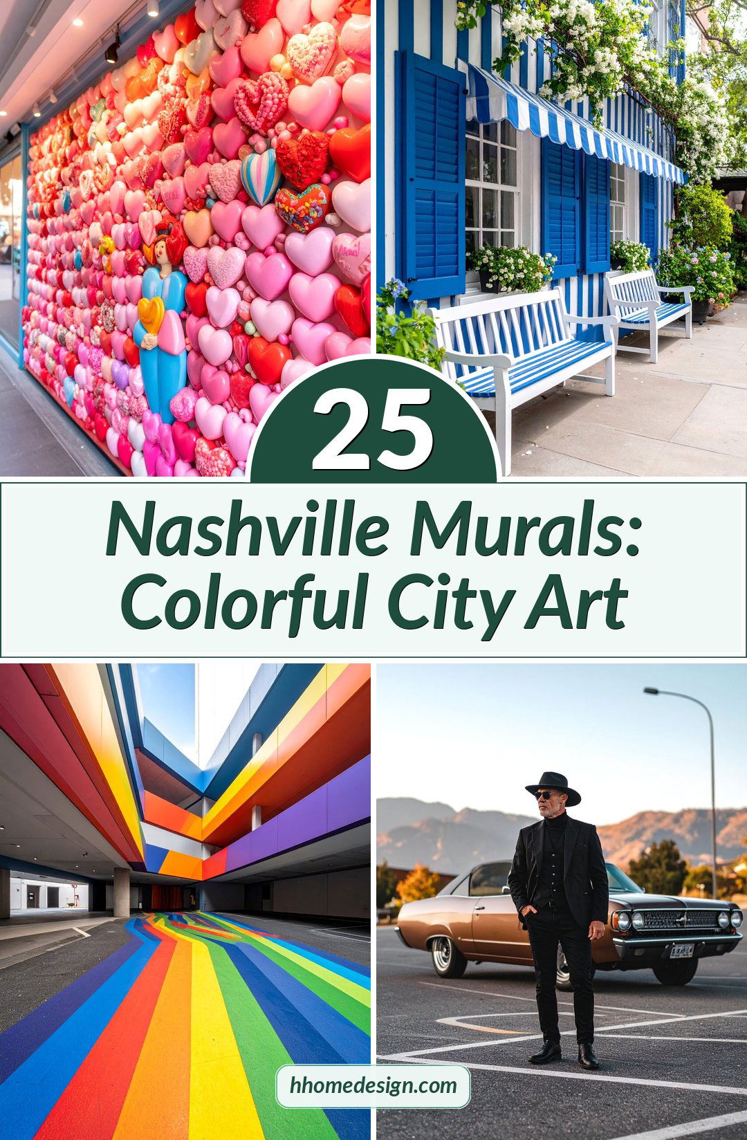 25 Nashville Murals Colorful City Art