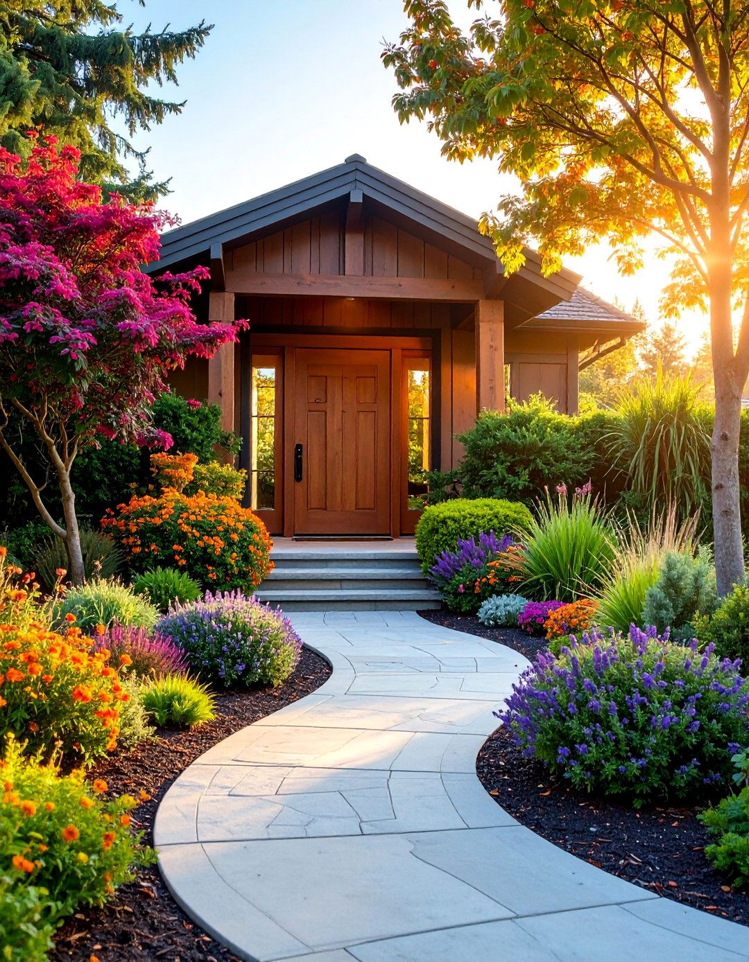 Native Plant Sustainable Landscaping - 25 driveway entrance ideas
