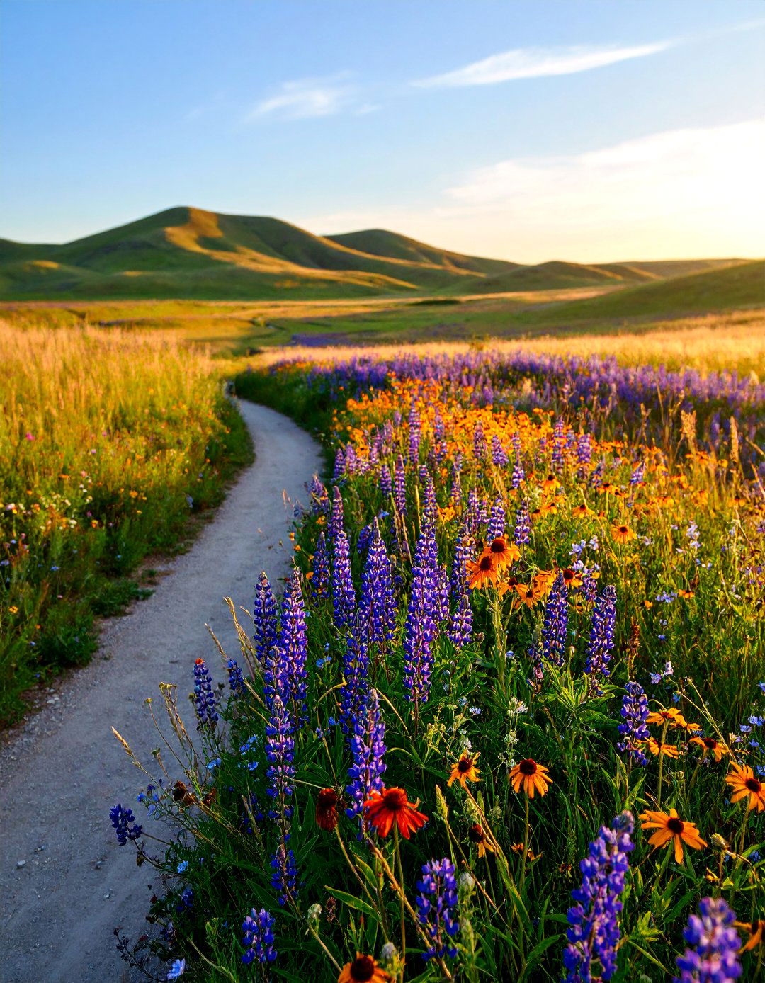 Native Prairie Wildflower Meadow Garden - 25 Wildflower Garden Ideas