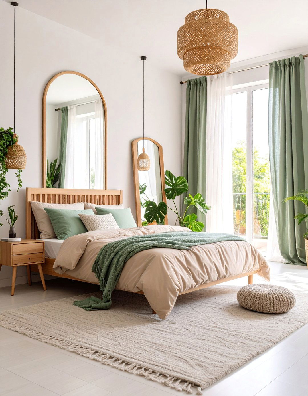 Natural Light Maximization Theme - 25 Small Bedroom Lighting Ideas