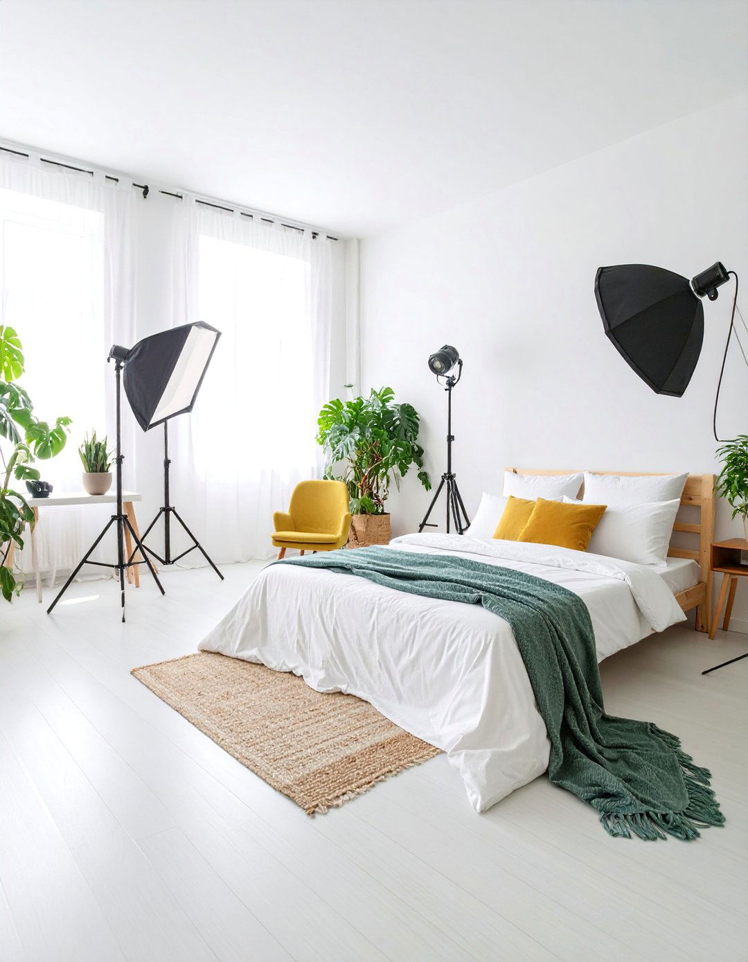 Natural Light Photography Studio Bedroom - 25 Hipster Bedroom Ideas