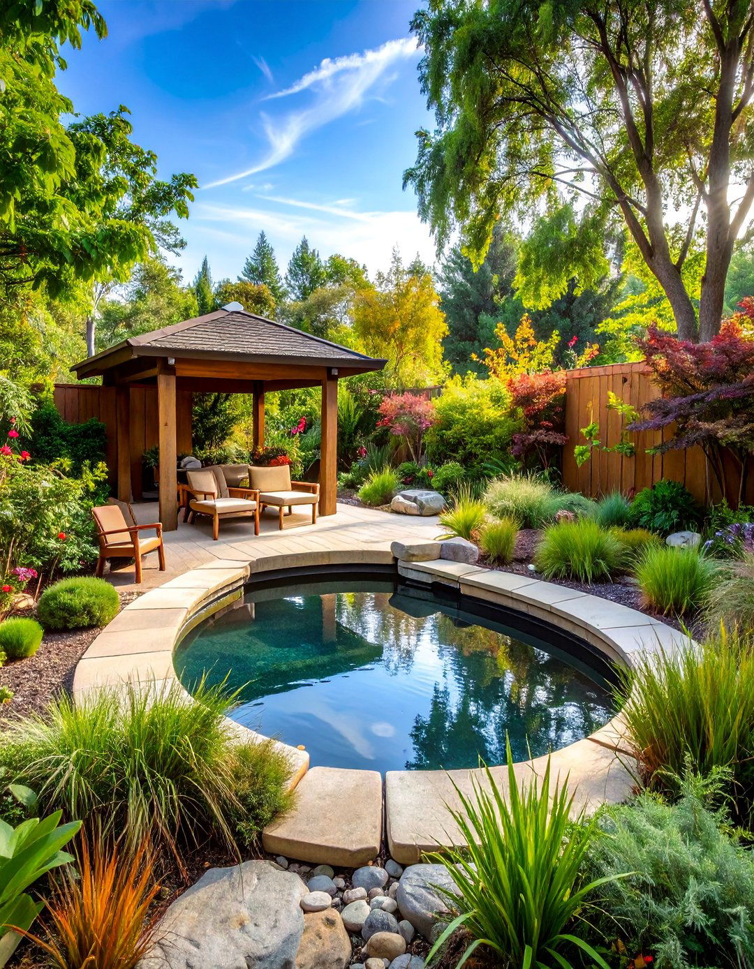 Natural Wildlife Habitat with Native Ecosystems - 25 Large Backyard Ideas