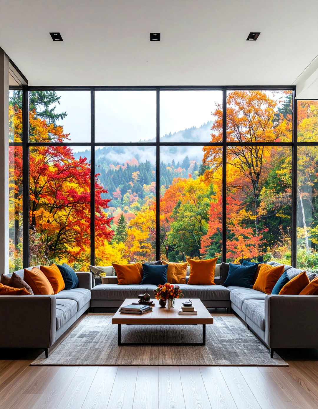 Nature Photography Panoramic Display - 25 Large Wall Art Ideas