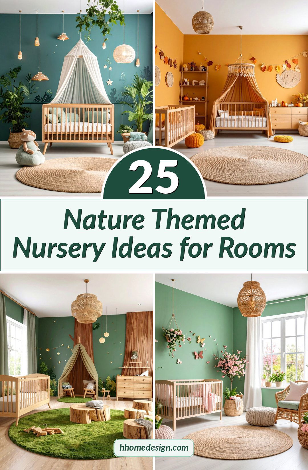 25 Nature Themed Nursery Ideas for Rooms