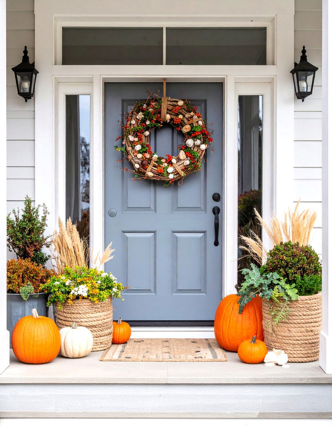 Nautical Rope and Driftwood Collection - 25 Summer Front Door Decor Ideas