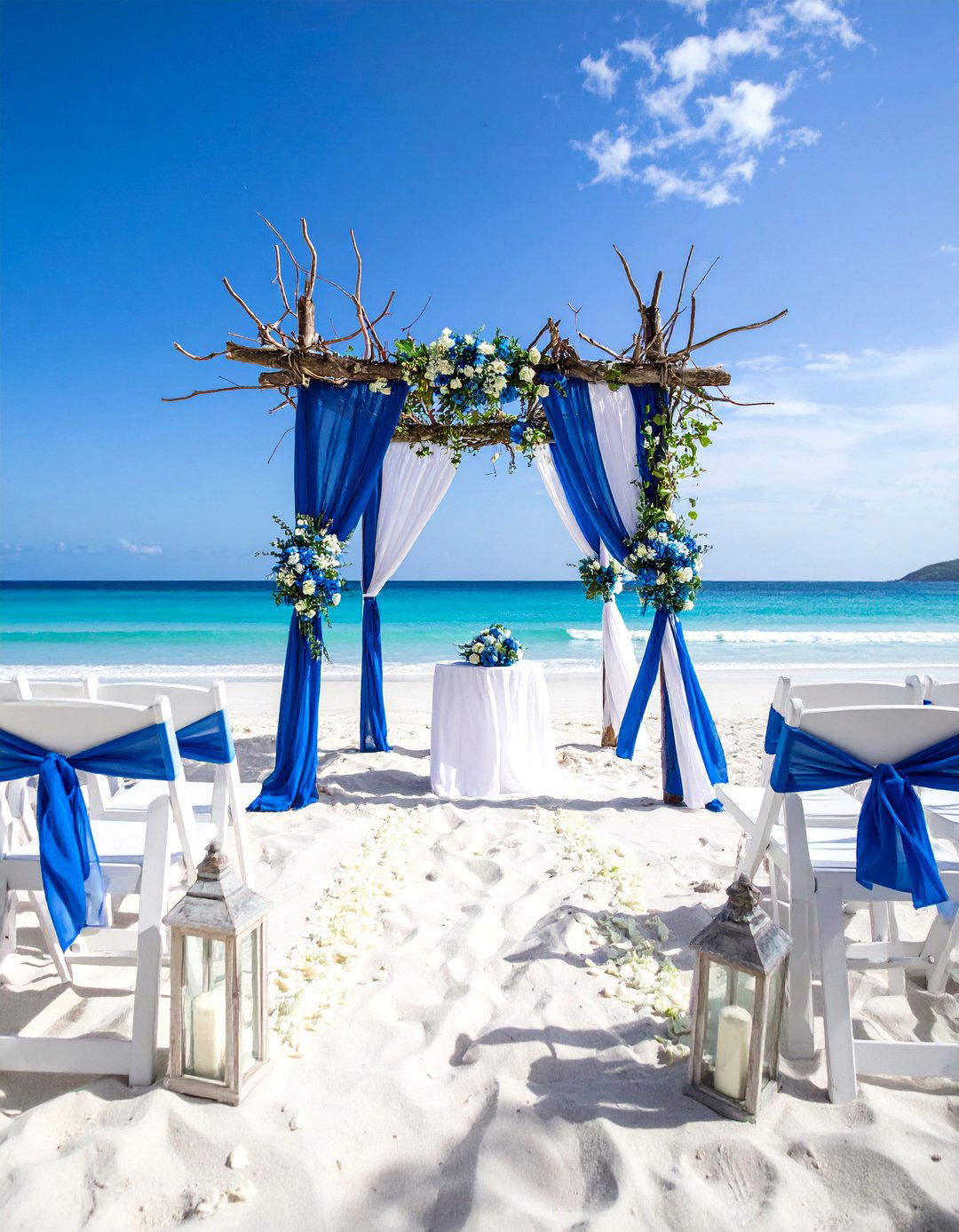 Nautical Themed Beach Wedding with Maritime Elements - 25 Beach Wedding Ideas