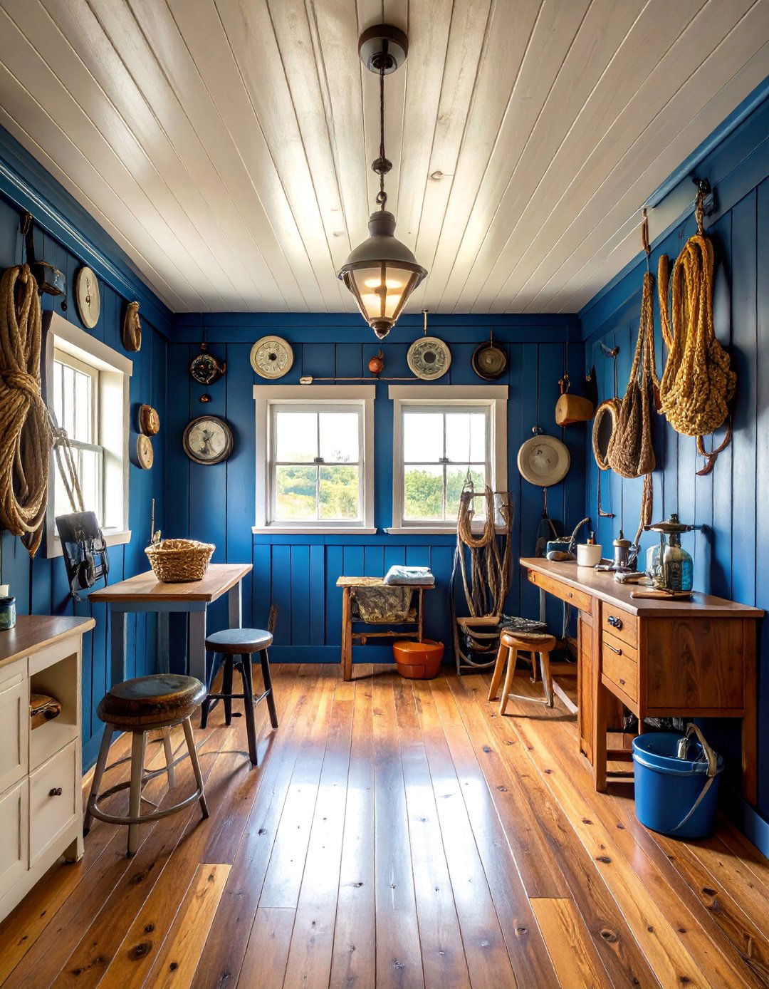 Nautical Themed Fishing and Hunting Trophy Lodge - 25 Hunting Trophy Room Ideas