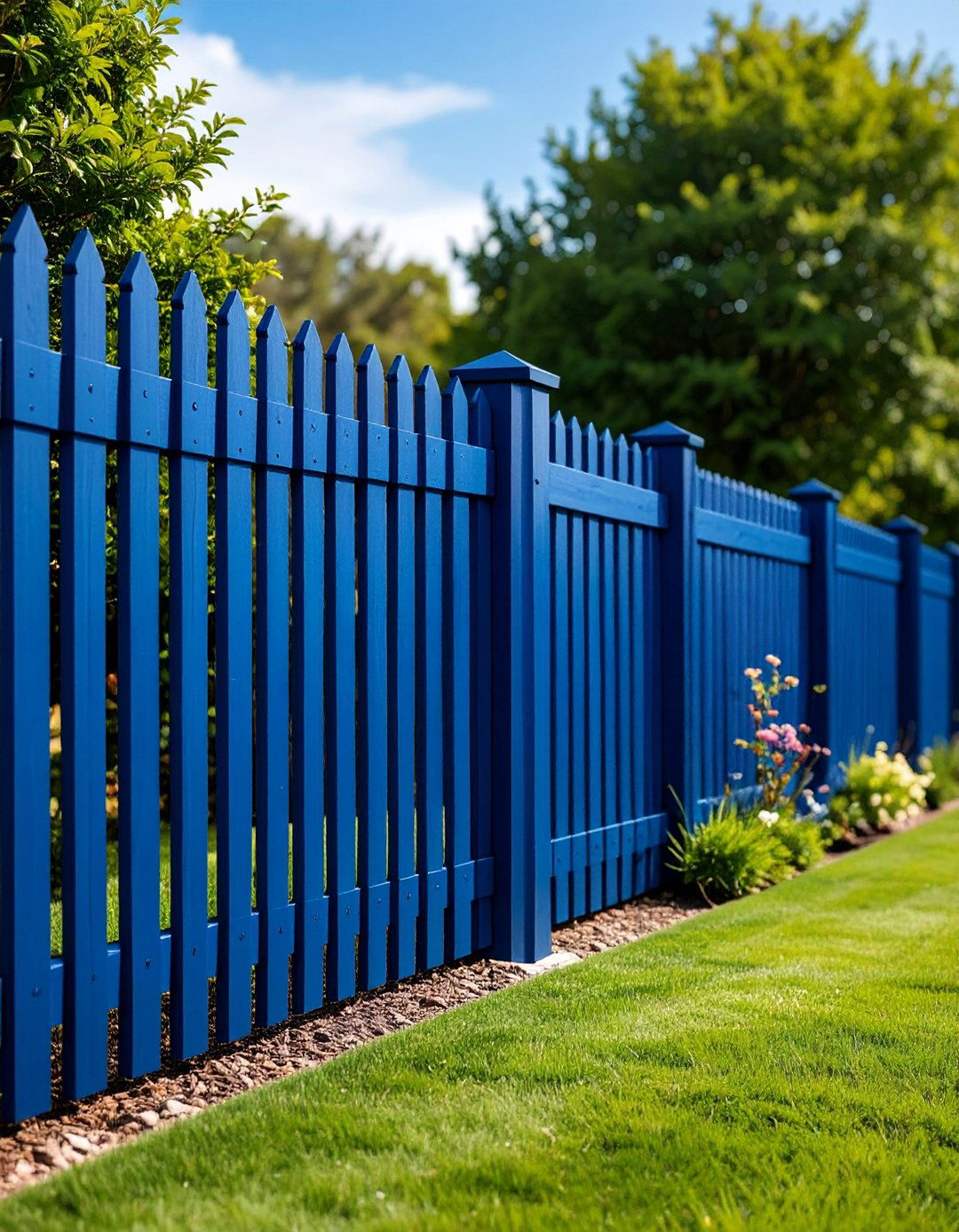 Navy Blue Sophistication - 25 Fence Stain Colors