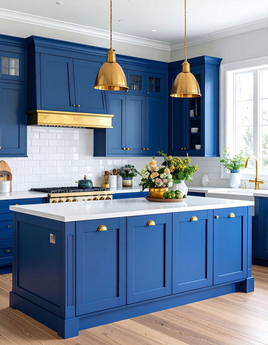 Navy Blue and Crisp White Classic Maritime Elegance - 25 Designer-approved Colors That Go With Navy Blue