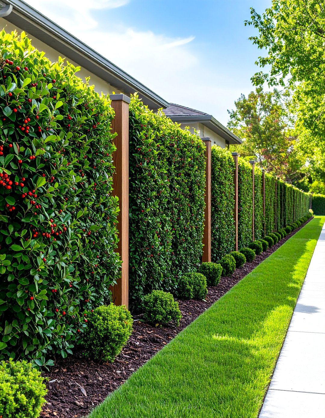 Nellie Stevens Holly for Fast Growing Evergreen Privacy - 25 Shrubs for Privacy
