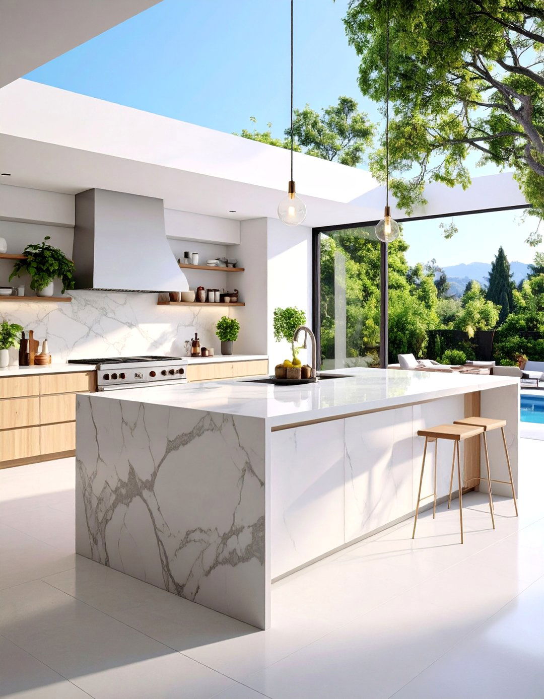Neolith Sintered Stone with Architectural Scale - 25 Types of Outdoor Kitchen Countertops