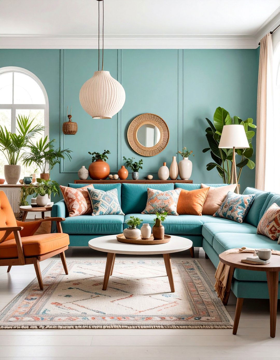Neutral Living Room with Vintage and Antique Elements - 25 Neutral Living Room Ideas